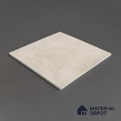 Cement Floor Tile TL 04785 C Earthen Slate Avorio Beige 16 x 16 inch Vitrified Anti Skid Matte Finish - 12 mm | Suitable for Parking, Terrace, Balcony, Courtyard | Pattern Alignment May Vary | 2-3 mm Spacer is Mandatory