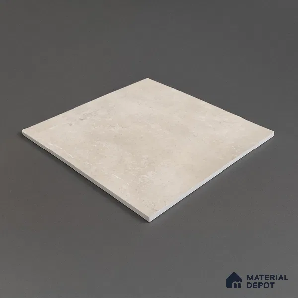Cement Floor Tile TL 04785 C Earthen Slate Avorio Beige 16 x 16 inch Vitrified Anti Skid Matte Finish - 12 mm | Suitable for Parking, Terrace, Balcony, Courtyard | Pattern Alignment May Vary | 2-3 mm Spacer is Mandatory