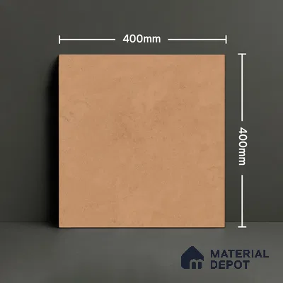Cement Floor Tile TL 04785 Earthen Slate Earthy Clay 16 x 16 inch Vitrified Anti Skid Matte Finish - 12 mm | Suitable for Parking, Terrace, Balcony, Courtyard (Sample)