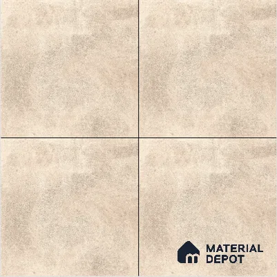Cement Floor Tile TL 04785 E Earthen Slate Shy Beige 16 x 16 inch Vitrified Anti Skid Matte Finish - 12 mm | Suitable for Parking, Terrace, Balcony, Courtyard (Sample)