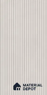 Punch Wall Tile TL 06179 B Lemmy Silver Comb 4 ft x 2 ft Vitrified Lustera Effect Feather Feel Matte Finish - 8.5 mm | Suitable for Living Room, Bedroom, Bathroom