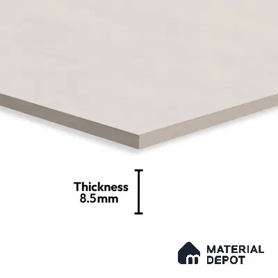 Cement Wall & Floor Tile TL 06179 Lemmy Silver 4 ft x 2 ft Vitrified Lustera Effect Feather Feel Matte Finish - 8.5 mm | 11 Random Design | Suitable for Living Room, Bedroom, Bathroom