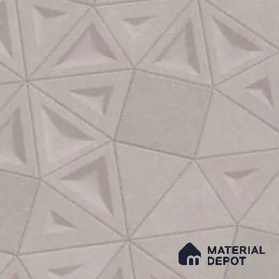 Punch Wall Tile TL 06180 C Trigon Lemmy Ash Triangle 4 ft x 2 ft Vitrified Lustera Effect Feather Feel Matte Finish - 8.5 mm | 3 Random Design | Suitable for Living Room, Bedroom, Bathroom