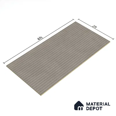 Punch Wall Tile TL 06181 B Lemmy Concrete Comb 4 ft x 2 ft Vitrified Lustera Effect Feather Feel Matte Finish - 8.5 mm | Suitable for Living Room, Bedroom, Bathroom