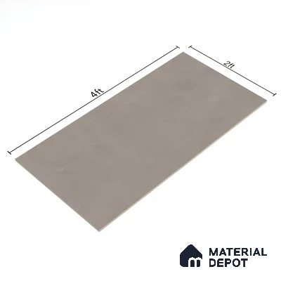 Cement Wall & Floor Tile TL 06181 Lemmy Concrete 4 ft x 2 ft Vitrified Lustera Effect Feather Feel Matte Finish - 8.5 mm | 11 Random Design | Suitable for Living Room, Bedroom, Bathroom