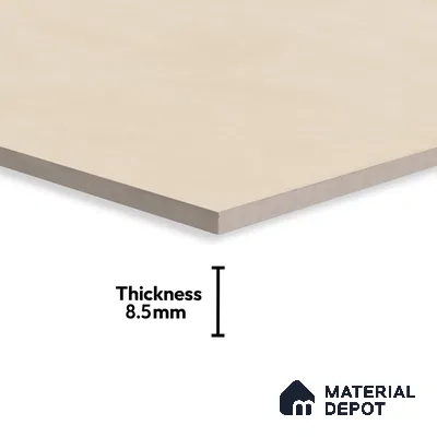 Cement Wall & Floor Tile TL 06182 Lemmy Crema 4 ft x 2 ft Vitrified Lustera Effect Feather Feel Matte Finish - 8.5 mm | 11 Random Design | Suitable for Living Room, Bedroom, Bathroom