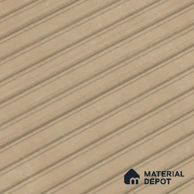 Punch Wall Tile TL 06183 B Lemmy Cord Comb 4 ft x 2 ft Vitrified Lustera Effect Feather Feel Matte Finish - 8.5 mm | Suitable for Living Room, Bedroom, Bathroom