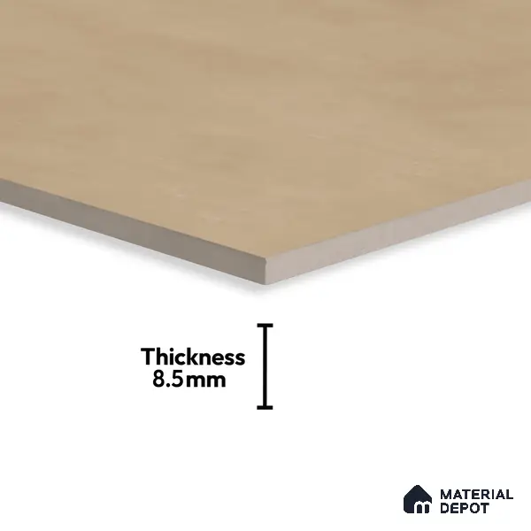 Cement Wall & Floor Tile TL 06183 Lemmy Cord 4 ft x 2 ft Vitrified Lustera Effect Feather Feel Matte Finish - 8.5 mm | 11 Random Design | Suitable for Living Room, Bedroom, Bathroom