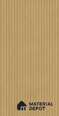 Punch Wall Tile TL 06184 B Lemmy Caramel Comb 4 ft x 2 ft Vitrified Lustera Effect Feather Feel Matte Finish - 8.5 mm | Suitable for Living Room, Bedroom, Bathroom