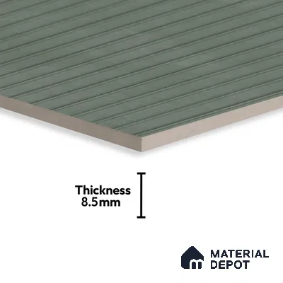 Punch Wall Tile TL 06186 B Lemmy Emerald Comb 4 ft x 2 ft Vitrified Lustera Effect Feather Feel Matte Finish - 8.5 mm | Suitable for Living Room, Bedroom, Bathroom