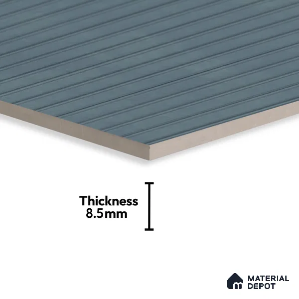 Punch Wall Tile TL 06187 B Lemmy Dusk Comb 4 ft x 2 ft Vitrified Lustera Effect Feather Feel Matte Finish - 8.5 mm | Suitable for Living Room, Bedroom, Bathroom