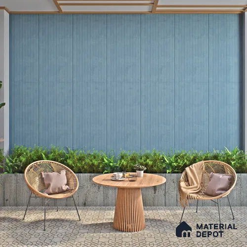 Punch Wall Tile TL 06187 B Lemmy Dusk Comb 4 ft x 2 ft Vitrified Lustera Effect Feather Feel Matte Finish - 8.5 mm | Suitable for Living Room, Bedroom, Bathroom