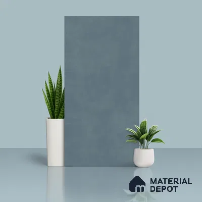 Cement Wall & Floor Tile TL 06187 Lemmy Dusk 4 ft x 2 ft Vitrified Lustera Effect Feather Feel Matte Finish - 8.5 mm | 11 Random Design | Suitable for Living Room, Bedroom, Bathroom