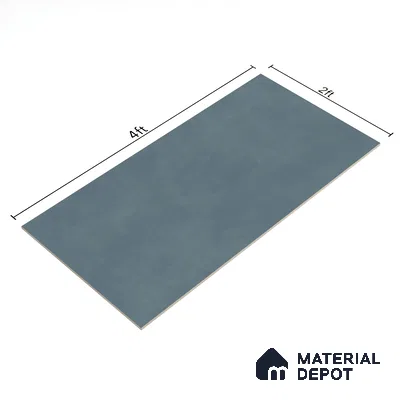 Cement Wall & Floor Tile TL 06187 Lemmy Dusk 4 ft x 2 ft Vitrified Lustera Effect Feather Feel Matte Finish - 8.5 mm | 11 Random Design | Suitable for Living Room, Bedroom, Bathroom