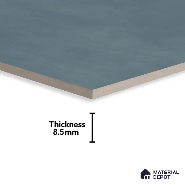 Cement Wall & Floor Tile TL 06187 Lemmy Dusk 4 ft x 2 ft Vitrified Lustera Effect Feather Feel Matte Finish - 8.5 mm | 11 Random Design | Suitable for Living Room, Bedroom, Bathroom