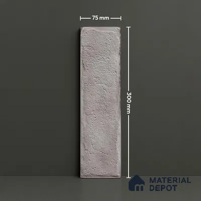TL 03727 D Cementum 300x75 mm Matte Finish Ceramic Wall  Subway Tile - 10 mm