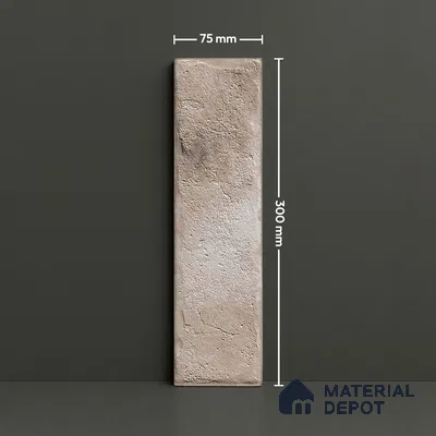 TL 03727 E Crema 300x75 mm Matte Finish Ceramic Wall  Subway Tile - 10 mm (Sample)
