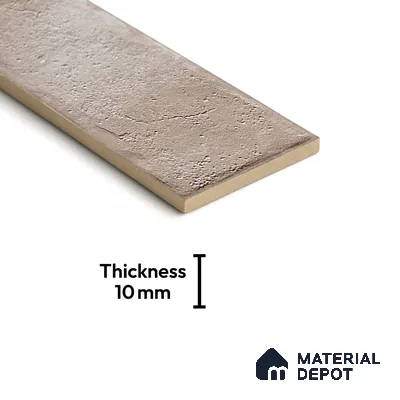 TL 03727 E Crema 300x75 mm Matte Finish Ceramic Wall  Subway Tile - 10 mm (Sample)