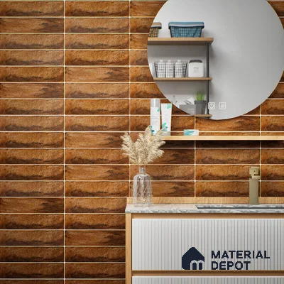 TL 03727 M Terra 300x75 mm Matte Finish Ceramic Wall  Subway Tile - 10 mm
