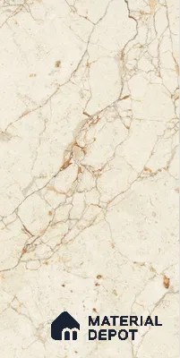 Marble Floor & Wall Tile TL 02213 Cerate Cream 4 ft x 2 ft Glossy Finish Vitrified Tile - 9 mm (Random 3)