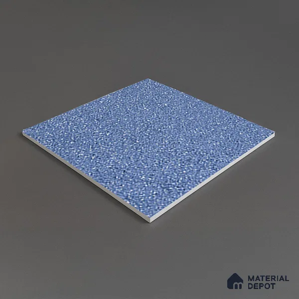 Parking Floor Tile TL 07553 Cerulean Whisper | 16 x 16 inch | Anti Skid Matte Finish Heavy Duty Vitrified Tile - 12 mm | Suitable For Outdoor, Terrace, Balcony | Pattern Alignment May Vary | 2-3 mm Spacer is Mandatory