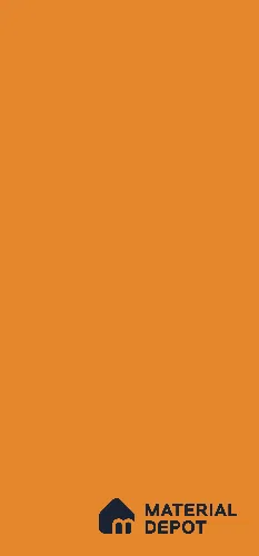 Chiffon Orange Solid Colors Look CF 168 8 ft x 4 ft Matte Finish Decorative Laminate - 1 mm | Suitable for Living Room, Kitchen, Office