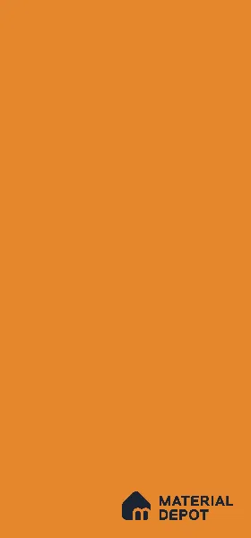Chiffon Orange Solid Colors Look CF 168 8 ft x 4 ft Matte Finish Decorative Laminate - 1 mm | Suitable for Living Room, Kitchen, Office