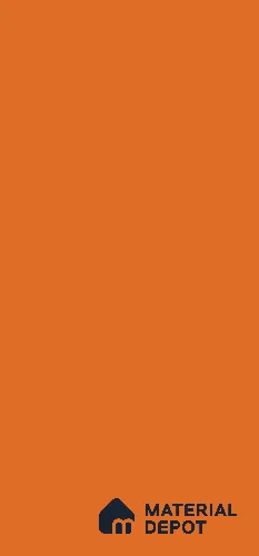 Orange Solid Colors Look CF 219 Autumn Chiffon 8 ft x 4 ft Matte Finish Decorative Laminate - 1 mm | Suitable for Living Room, Kitchen, Office