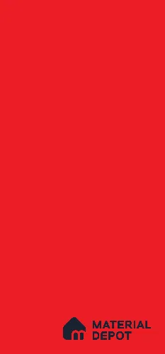Red Solid Colors Look CF 226 Voda Red Chiffon 8 ft x 4 ft Matte Finish Decorative Laminate - 1 mm | Suitable for Living Room, Kitchen, Office