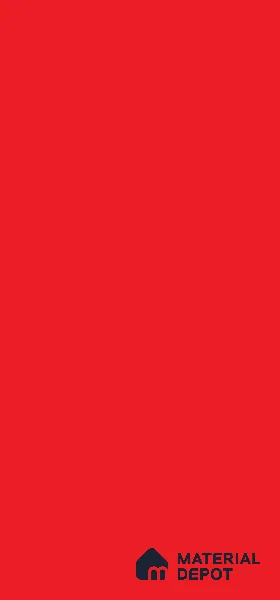 Red Solid Colors Look CF 226 Voda Red Chiffon 8 ft x 4 ft Matte Finish Decorative Laminate - 1 mm | Suitable for Living Room, Kitchen, Office