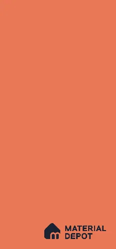 A close-up of a Orange CF 234 with a Texture finish Decorative Laminate available at Material Depot in Bangalore