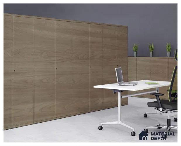 Wooden Look CF 474 8 ft x 4 ft Texture Finish Decorative Laminate - 1 mm | Suitable for TV Unit, Wardrobe, Kitchen Cabinets