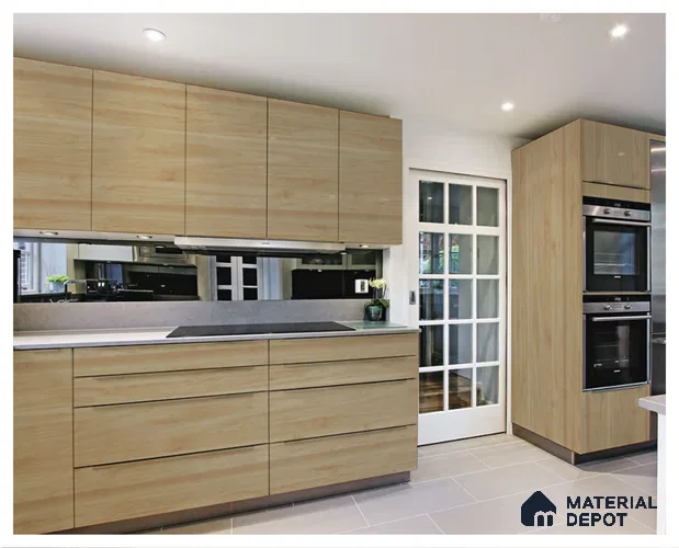 Wooden Look CF 952 Chiffon 8 ft x 4 ft Texture Finish Decorative Laminate - 1 mm | Suitable for TV Unit, Wardrobe, Kitchen Cabinets