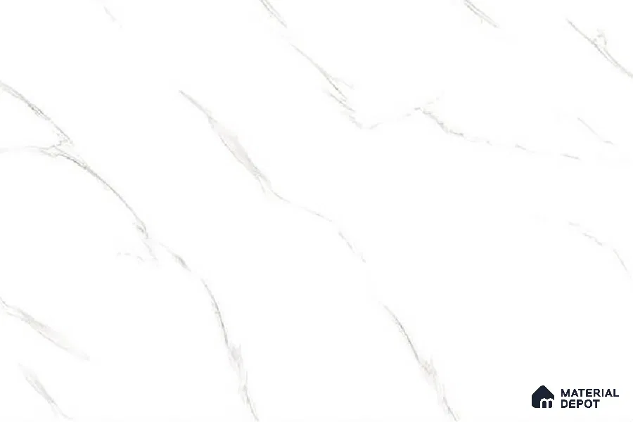TL 01908 A Chalk Light 18 x 12 inch Glossy Finish Ceramic Wall Tile - 6 mm