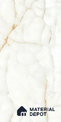 TL 02845 Chalk White 4 ft x 2 ft Glossy Finish Vitrified Wall & Floor Tile - 9.5 mm