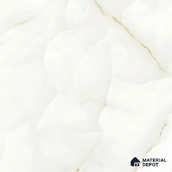 TL 02845 Chalk White 4 ft x 2 ft Glossy Finish Vitrified Wall & Floor Tile - 9.5 mm