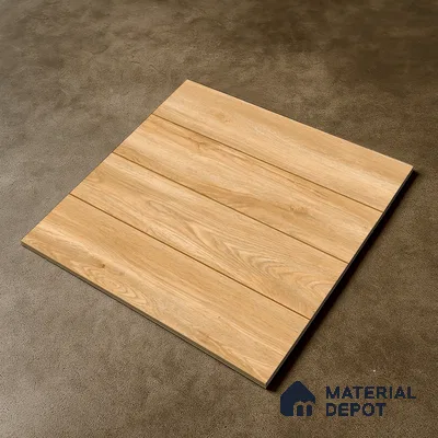 TL 00582 Chestnut Brown 2 ft x 2 ft Matte Finish Digital Porcelain Floor & Wall Tile - 9.5 mm