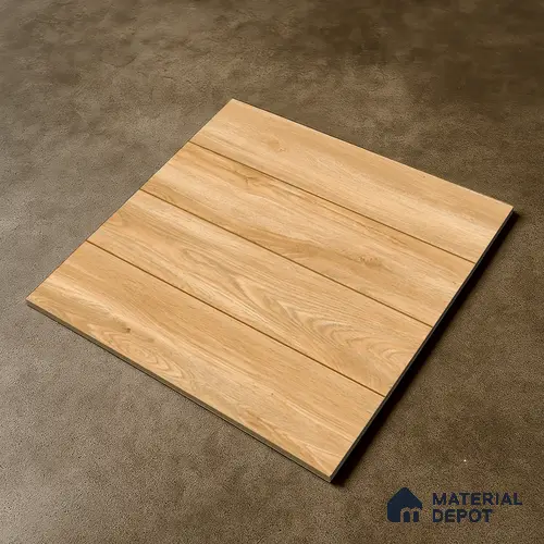 TL 00582 Chestnut Brown 2 ft x 2 ft Matte Finish Digital Porcelain Floor & Wall Tile - 9.5 mm