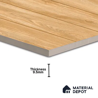 TL 00582 Chestnut Brown 2 ft x 2 ft Matte Finish Digital Porcelain Floor & Wall Tile - 9.5 mm