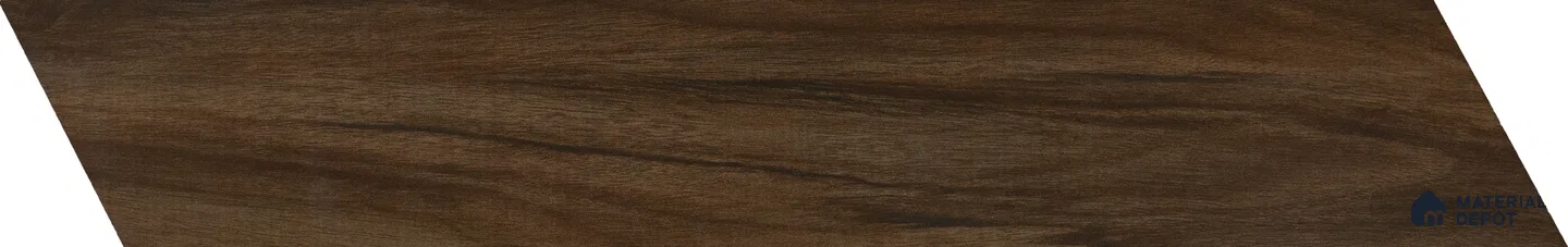 Wood Look Floor Tile TL 01206 Chevron Madera Teak 35.43 inch x 6 inch Matte Finish Porcelain Tile - 9 mm | Suitable For living Room, Bedroom, Bathroom | 2-3 mm Spacer is Mandatory (Sample)