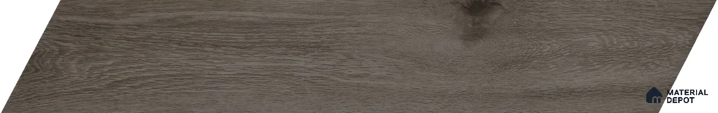 Wood Look Floor Tile TL 01210 Chevron Oaklore Grigio 35.43 inch x 6 inch Matte Finish Porcelain Tile - 9 mm | Suitable For living Room, Bedroom, Bathroom | 2-3 mm Spacer is Mandatory