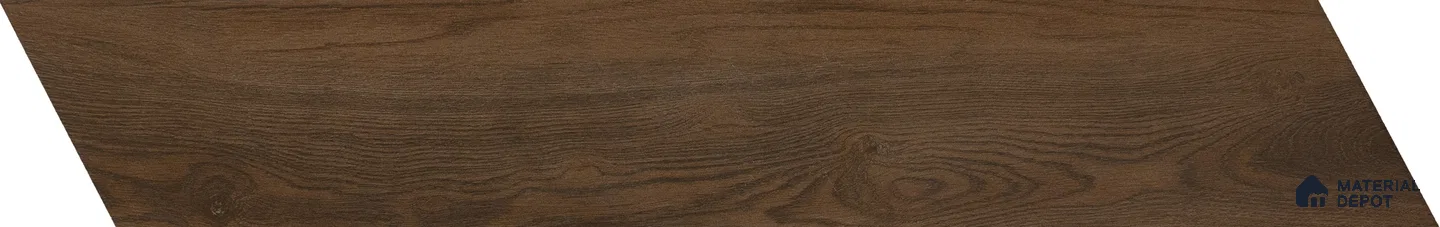 Wood Look Floor Tile TL 01212 Chevron Oaklore Taupe 35.43 inch x 6 inch Matte Finish Porcelain Tile - 9 mm | Suitable For living Room, Bedroom, Bathroom | 2-3 mm Spacer is Mandatory (Sample)