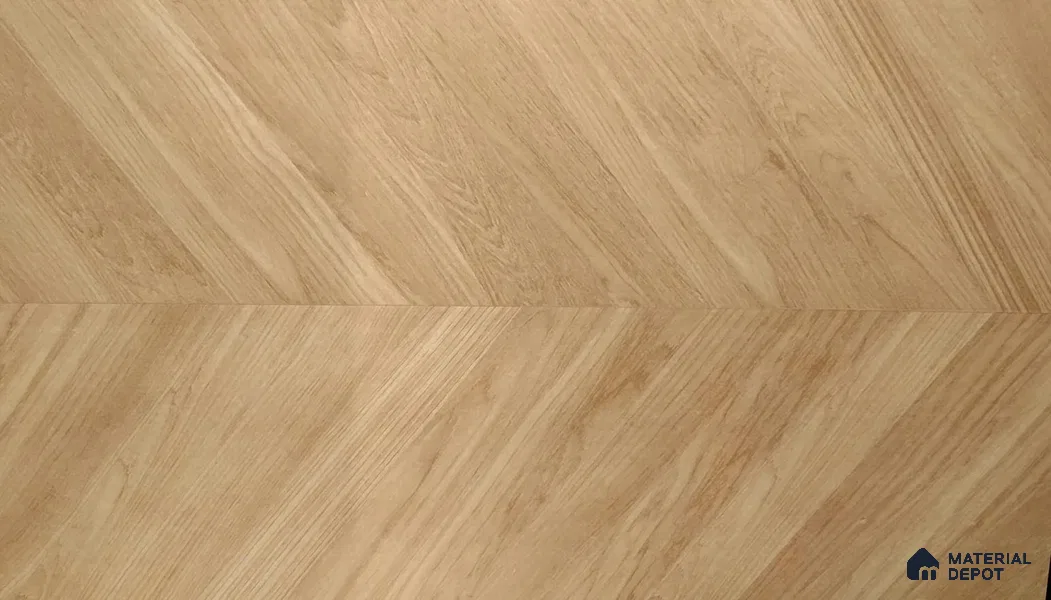 TL 03073 Chevron Wood Gold 1200 x 600 mm Carving Matte Finish Tile - 9 mm (Sample)