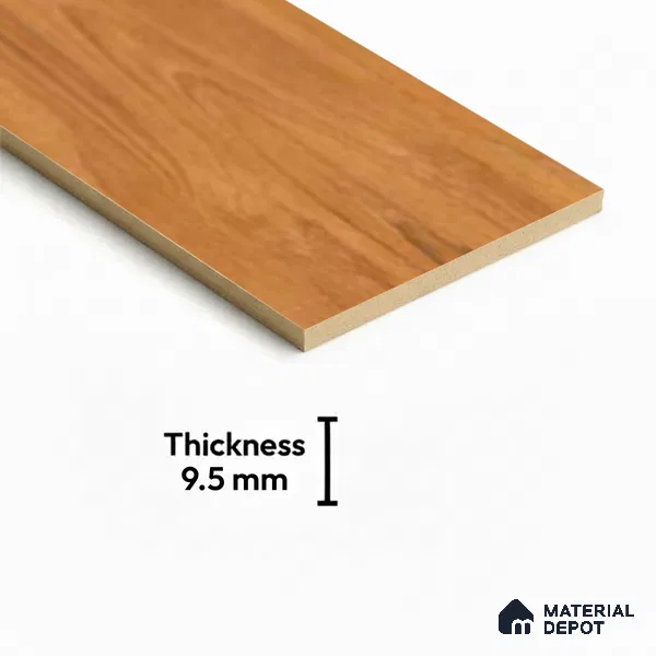 TL 02986 Chocolate Brown 39 x 8 inch Matte Finish Porcelain Floor & Wall Plank Tile - 9.5 mm | 2-3 mm Spacer is Mandatory