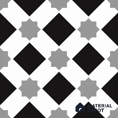 TL 03726 B Matrix 200x200 mm Matte Finish Ceramic Wall & Floor Subway Tile - 10 mm (Sample)