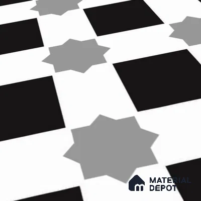 TL 03726 B Matrix 200x200 mm Matte Finish Ceramic Wall & Floor Subway Tile - 10 mm (Sample)