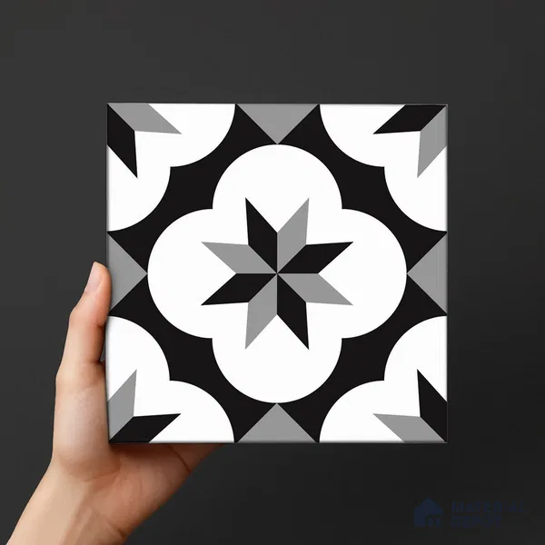 TL 03726 C Quad 200x200 mm Matte Finish Ceramic Wall & Floor Subway Tile - 10 mm (Sample)