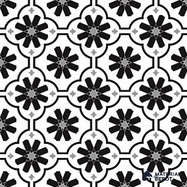 TL 03726 E Crown 200x200 mm Matte Finish Ceramic Wall & Floor Subway Tile - 10 mm (Sample)
