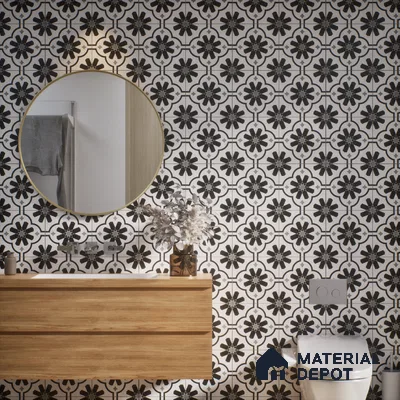 TL 03726 E Crown 200x200 mm Matte Finish Ceramic Wall & Floor Subway Tile - 10 mm (Sample)