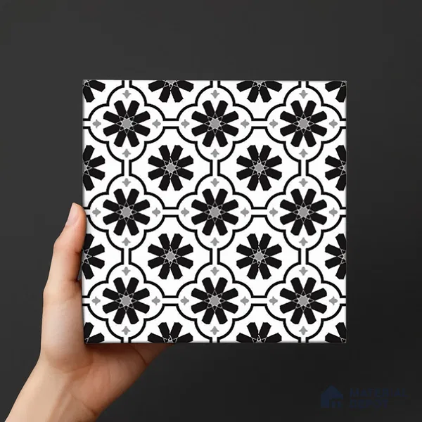 TL 03726 E Crown 200x200 mm Matte Finish Ceramic Wall & Floor Subway Tile - 10 mm (Sample)